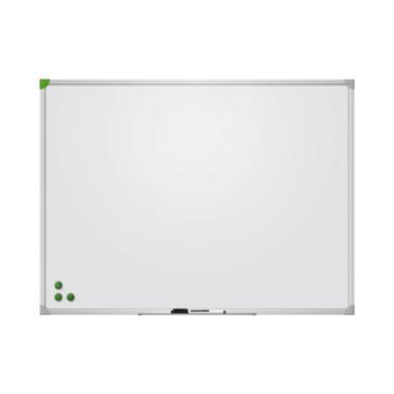 Whiteboard, HxB 1200x1600mm, lackiert, magnethaftend, Stahl, Ablageschale