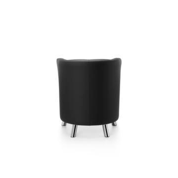 Sessel,Sitz HxBxT 455x590x505mm,Kunstleder,schwarz