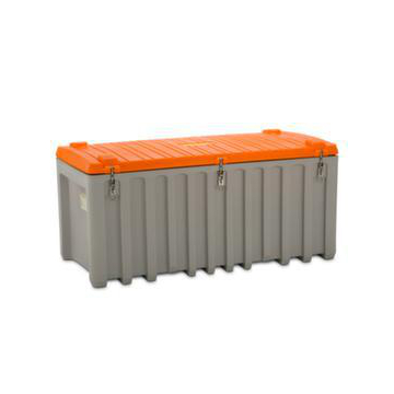 Aufbewahrungsbox, HxBxT 800x1700x840mm, 750l, PE, grau/orange