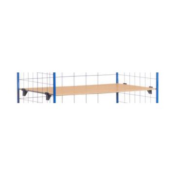 Einlegeboden,f. Etagenwagen,LxB 1175x790mm,m. Halterung,MDF,Dekor Buche