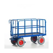 Handwagen, Tragl. 700kg, Ladefl. LxB 930x630mm, Siebdruckplatteplatte