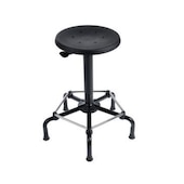 Hocker,Sitz H 540-730mm,Sitz schwarz,Gestell schwarz,Lift schwarz,Gleiter