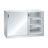 Schiebetürenschrank,HxBxT 1000x1500x580mm,4xStahlboden,Mitteltrennwand