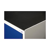 Gummiriefenmatte, BxT 500x500mm, schwarz