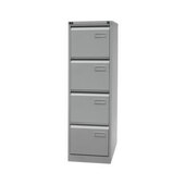 Hängeregistraturschrank, HxBxT 1321x413x622mm, 4 HR-Auszüge, einbahnig