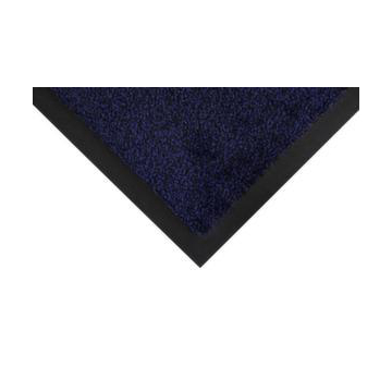 Schmutzfangmatte,HxLxB 9x850x600mm,schwer entflammbar,Nylon,schwarz/blau
