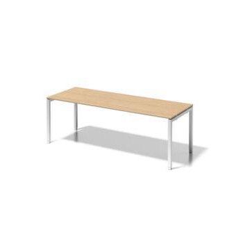 Höhenverstellbarer Schreibtisch,HxBxT 650-850x2200x800mm,Platte Ahorn