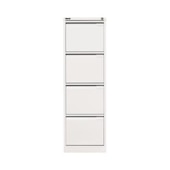 Hängeregistraturschrank, HxBxT 1321x413x622mm, 4 HR-Auszüge, einbahnig