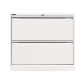 Hängeregistraturschrank, HxBxT 711x800x622mm, 2 HR-Auszüge, zweibahnig