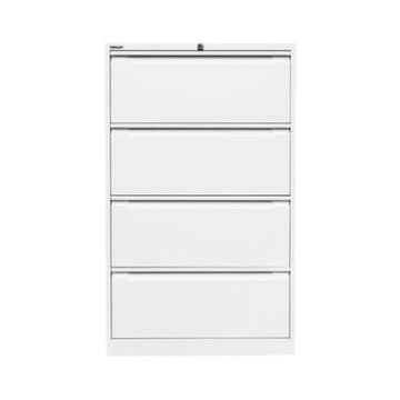 Hängeregistraturschrank, HxBxT 1321x800x622mm, 4 HR-Auszüge, zweibahnig