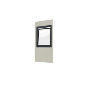 Wand m. Dreh-/Kippfenster, f. Selbstbauraum, HxBxT 2600x1150x60mm