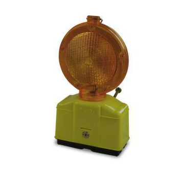 Warnleuchte, LED, gelb, Ø 180mm, m. Dämmerungsautomatik, Blink-Dauerlicht