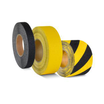 Antirutschbelag, gelb/schwarz, Band LxB 18, 3mx150mm, rutschhemmend