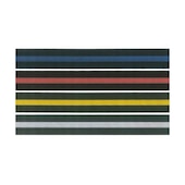 Wandgurt, m. 1 Gurt(en), LxB 4m x50mm, Gurt gelb/schwarz, z. Schrauben