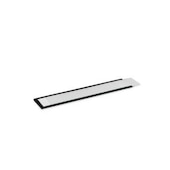 Etikettenhalter, HxL 40x200mm, m. Magnet, anthrazit