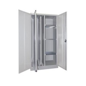 Vertikalschrank, HxBxT 1950x1000x600mm, Doppel-Flügeltür, 3 Ebene(n)