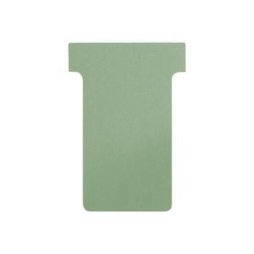 Beschriftungsschild, T-Form, LxB 85x60mm, Karton, grün