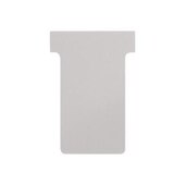 Beschriftungsschild, T-Form, LxB 85x60mm, Karton, weiß
