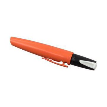 Reifenmarkierstift, weiß, Schaft orange