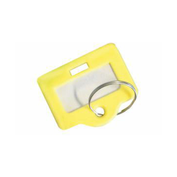 Schlüsselanhänger, f. Schlüsselschrank, gelb