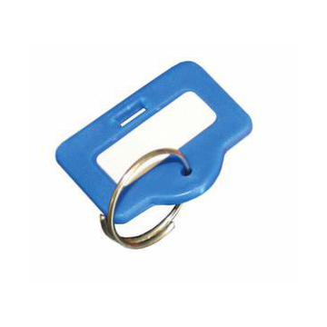 Schlüsselanhänger, f. Schlüsselschrank, blau