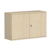 Büroschrank,HxBxT 770x1200x430mm,Dekor Korpus Ahorn,Dekor Front Ahorn