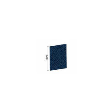 Trennwand, f. Büro-Trennwand, Textil, HxB 1600x800mm, Wand Stoff, blau
