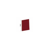 Trennwand, f. Büro-Trennwand, Textil, HxB 1600x800mm, Wand Stoff, rot