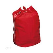 Nylon-Müllsack, 120l, Nylon, rot