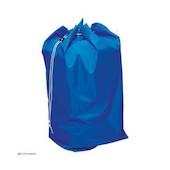 Nylon-Müllsack, 70l, Nylon, blau