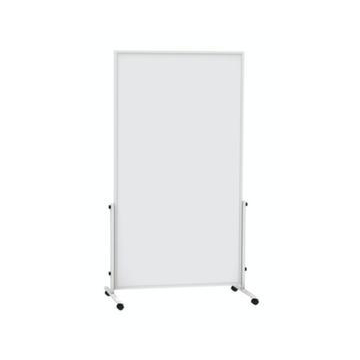 Mobiles Whiteboard,H 1894mm,Tafel HxB 1800x1000mm,kunststoffbeschichtet