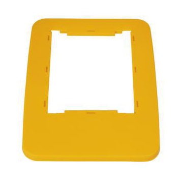 Rahmen, f. Wertstoffsammler, gelb