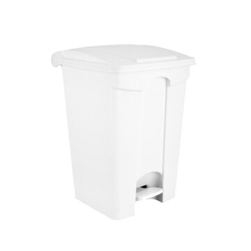 Contitop, Abfallbehälter mit Pedal 45L weiß/VE:3