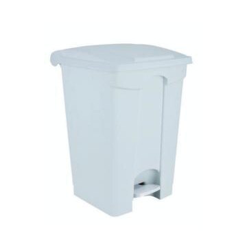 Contitop, Abfallbehälter mit Pedal 70L weiß