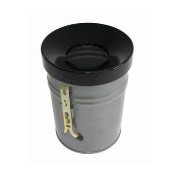 Abfallbehälter, selbstlöschend, 16l, HxØ 340x245mm, Wandmontage