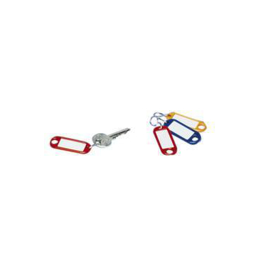 Schlüsselanhänger, farblich sortiert, m. S-Haken, HxLxB 3x52x21mm