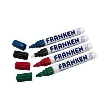 Kreidemarker-Set,4 Stifte,Keilspitze,Strichstärke 2-5mm,farblich sortiert