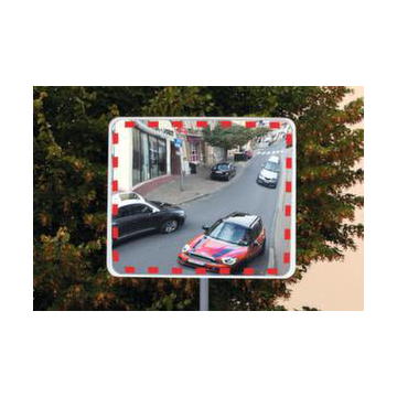 Verkehrsspiegel, HxB 600x800mm, max. Sichtweite 5m, Spiegel Acrylglas