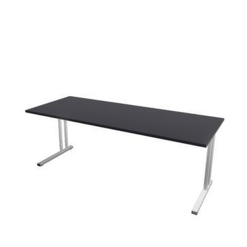 Höhenverstellbarer Schreibtisch, HxBxT 720-840x2000x800mm, CC-schwarz