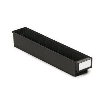 ESD-Regalkasten, HxBxT 82x92x500mm, PP, schwarz