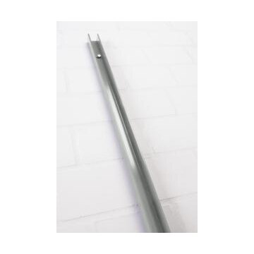Wandanschlussprofil,f. Trennwandsystem,H 650mm,Stahl pulverbesch.,RAL7035