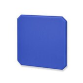 Akustik-Wandabsorber, HxB 600x600mm, Stoff blau