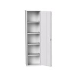 Universalschrank, HxBxT 2000x525x350mm, 4xStahlboden, Drehriegelschloss