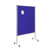 Trennwand,f. Stellwand,H 1950mm,Wand HxB 1500x1200mm,Wand Filz/Whiteboard