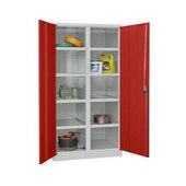 Schwerlast-Flügeltürenschrank,HxBxT 1950x1040x630mm,RAL7035,Front RAL3000