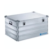 Alu-Transportbox, HxLxB 480x950x690mm, 259l, Wände m. Sicken