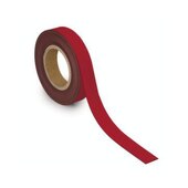 Kennzeichnungsband, magnethaftend, LxB 10m x 30mm, Stärke 1mm, rot