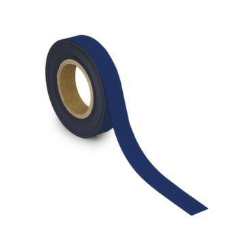 Kennzeichnungsband, magnethaftend, LxB 10m x 30mm, Stärke 1mm, blau