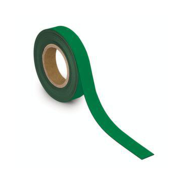 Kennzeichnungsband, magnethaftend, LxB 10m x 30mm, Stärke 1mm, grün