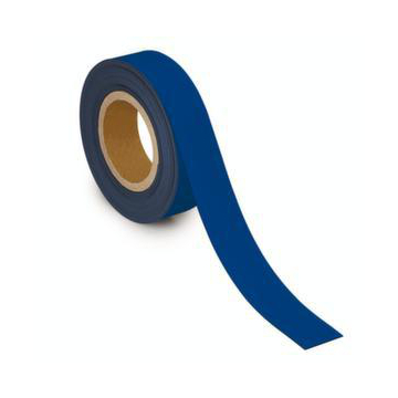 Kennzeichnungsband, magnethaftend, LxB 10m x 40mm, Stärke 1mm, blau